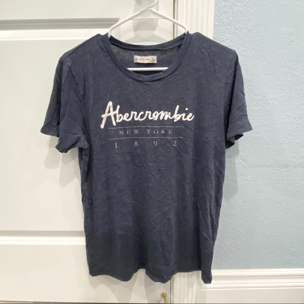 Abercrombie Navy Blue Shirt